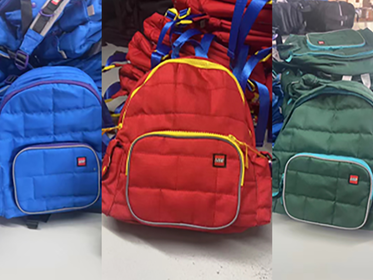 定制儿童背包，与客户品牌理念相契合